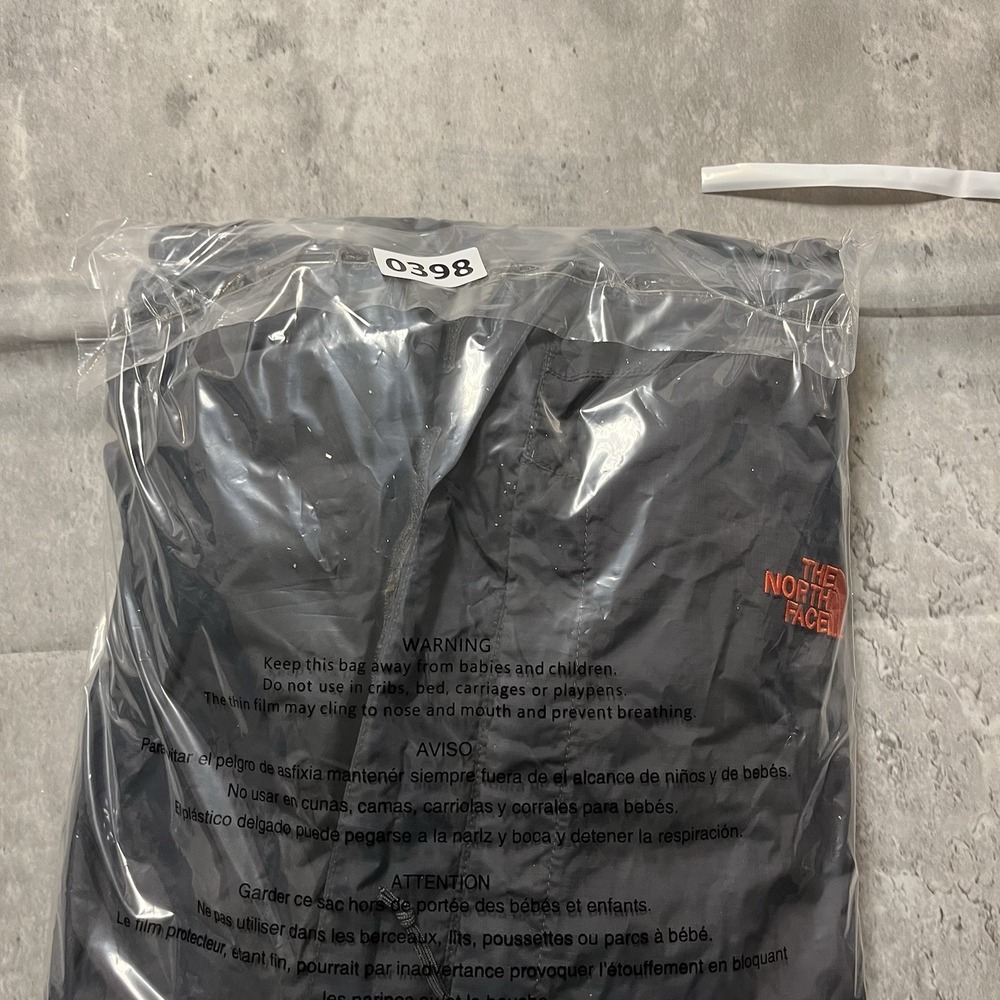 The North Face Hyvent Windbreaker Men's Size M Gray Wind Shell Orange Lining - Picture 11 of 11